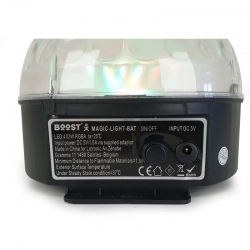 Półkula MAGIC-LIGHT-BAT Boost 4X 3W RGBA LED